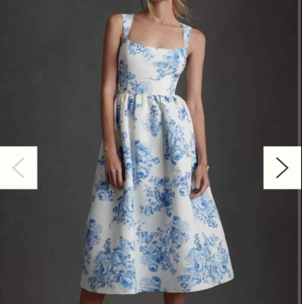 Sachin & Babi Floral Midi Dress